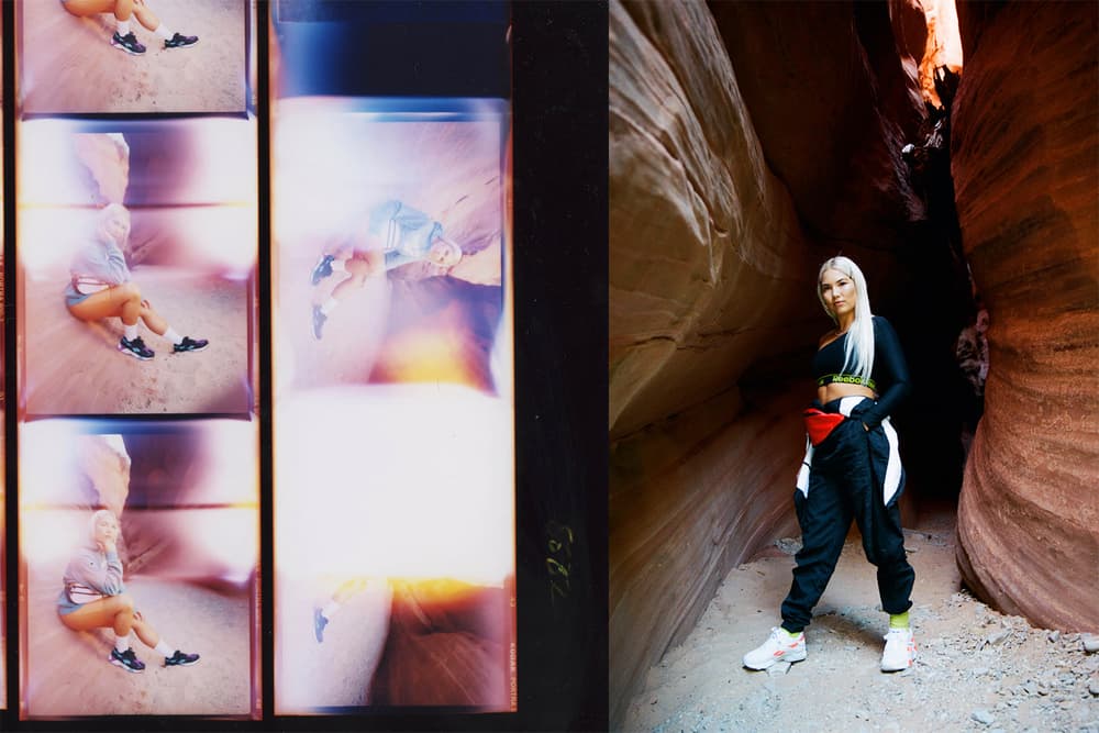 reebok 90s collaboration frankie collective sara gourlay vintage capsul collection