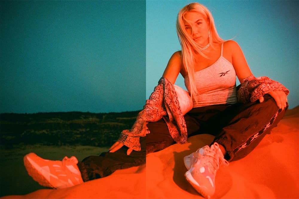 reebok 90s collaboration frankie collective sara gourlay vintage capsul collection