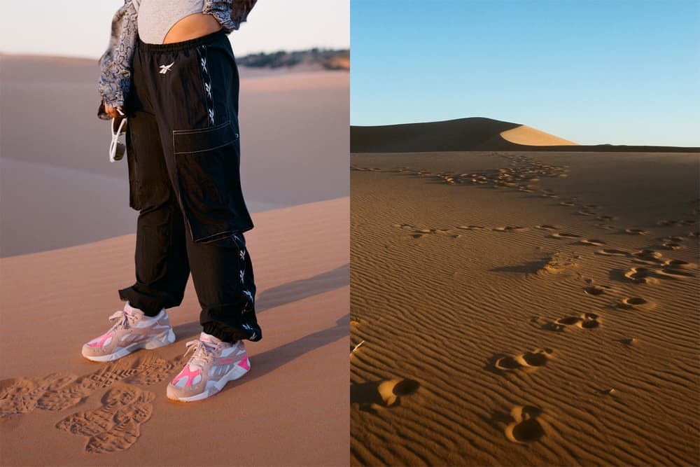 reebok 90s collaboration frankie collective sara gourlay vintage capsul collection