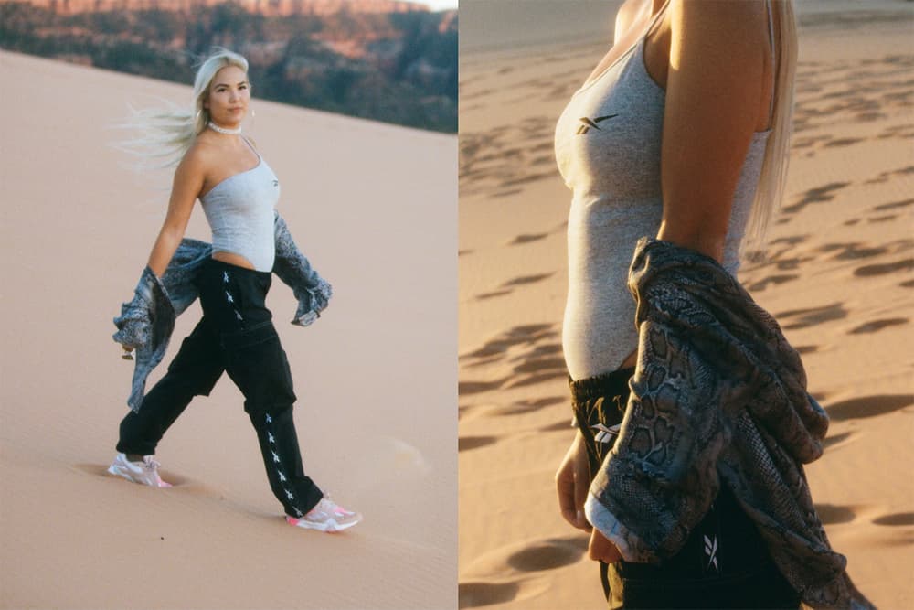 reebok 90s collaboration frankie collective sara gourlay vintage capsul collection