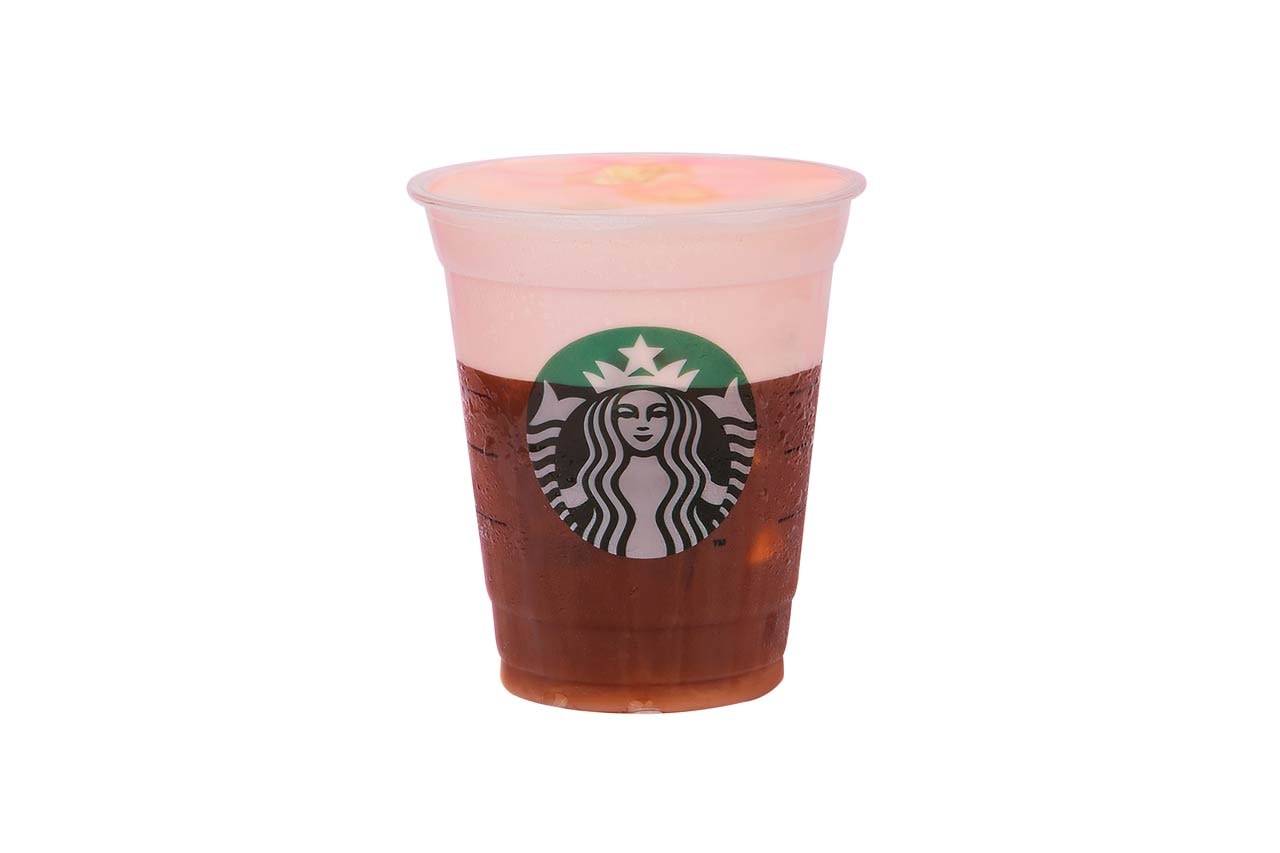 Starbucks Indonesia PINKVOICE Iced Pink Macchiatto Strawberry Cold Foam Iced Espresso Fantasia Yogurt Frappuccino