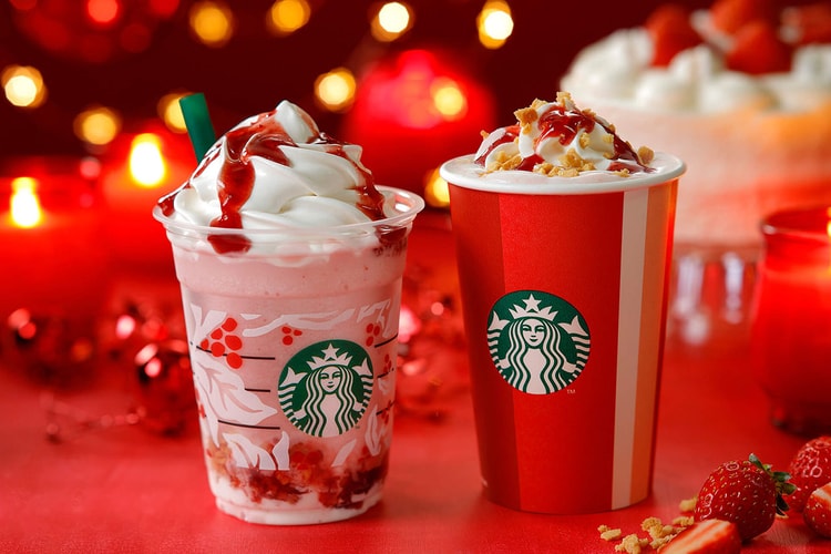 Starbucks Gets Into the Festive Spirit With the Christmas Strawberry Cake Frappuccino