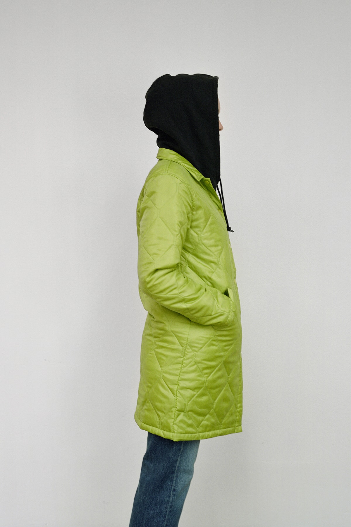 Stussy Women's Holiday 2018 Collection Lookbook Jacket Bright Green