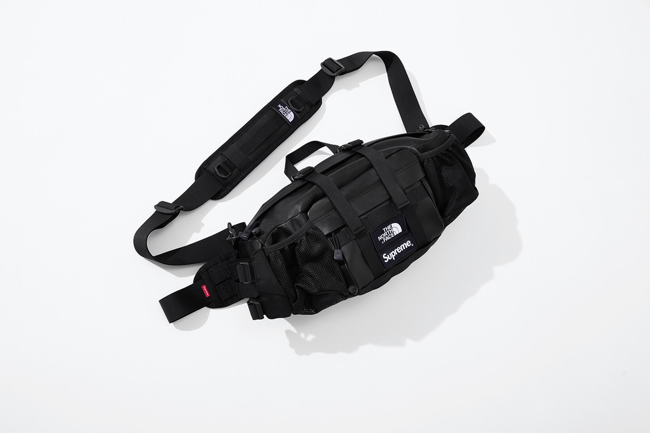 Supreme x The North Face Fall 2018 Leather Collection Mountain Waist Bag