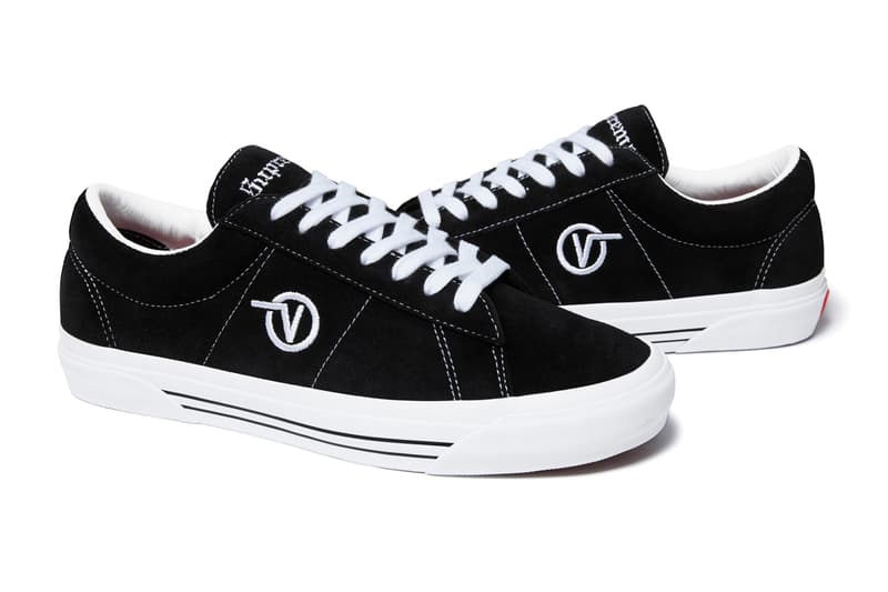 Supreme x Vans Sid Pro Fall Winter 2018 Collection Black