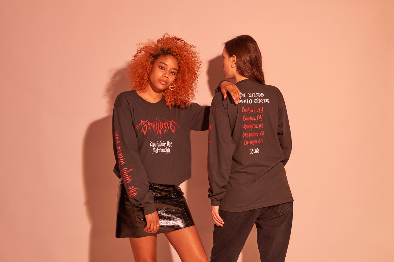 The Wing Fall 2018 World Tour Long Sleeve Tee Black
