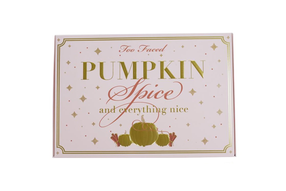 Too Faced Launches a Pumpkin Spice Collection Makeup Liquid Lipstick Eyeshadow Palette Fall