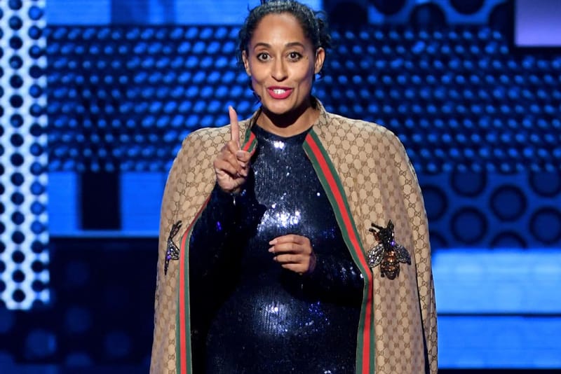 Yes, Tracee Ellis Ross Only Wore Black Designers While Hosting The 2018 AMAS