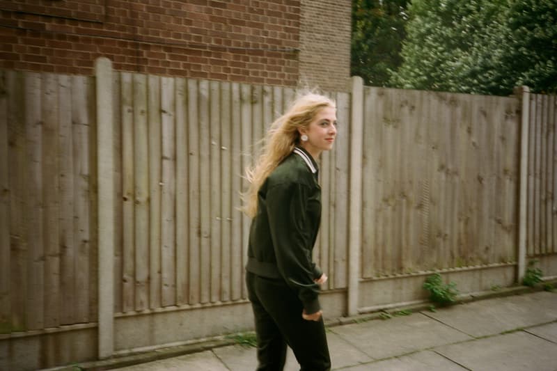 X-Girl Fall Winter 2018 Collection Anais Gallagher Campaign Jacket Green