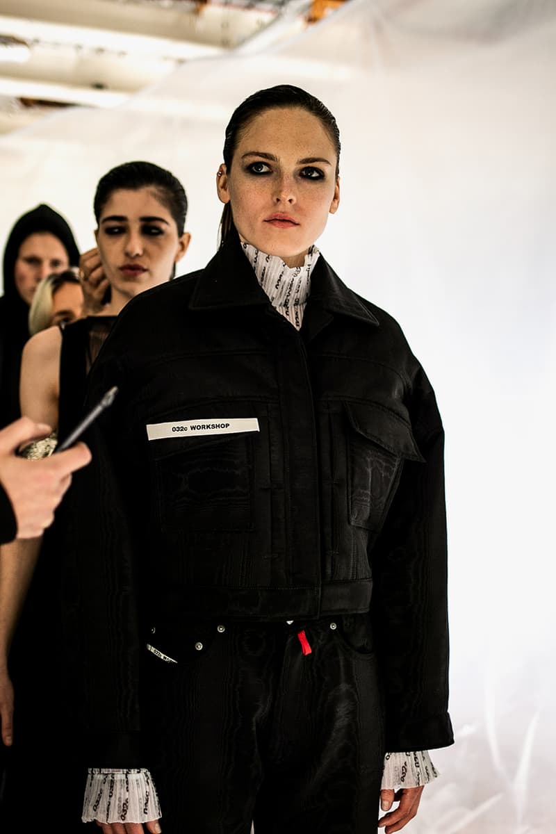032c COSMIC WORKSHOP Collection Womenswear Maria Koch Interview Backstage Photos