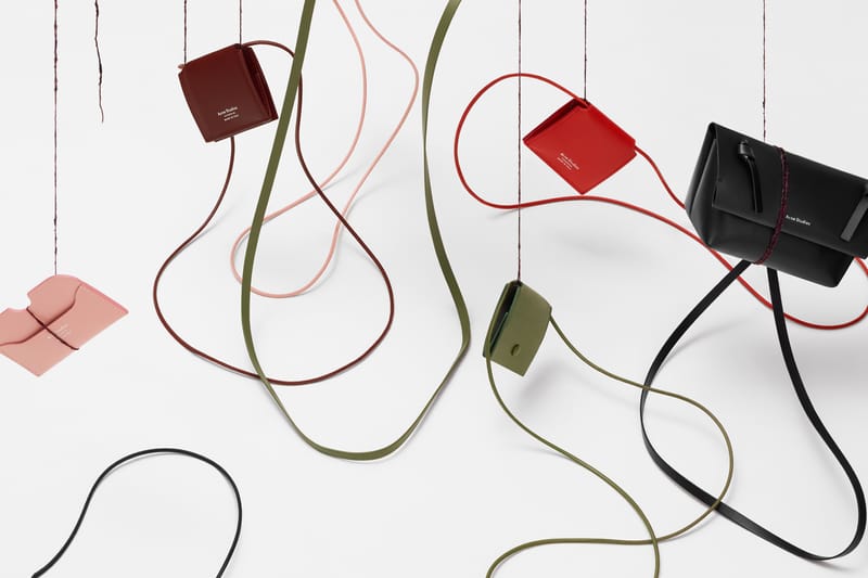 Acne Studios Debuts Its Eye-Catching FW18 Small Leather Goods Collection