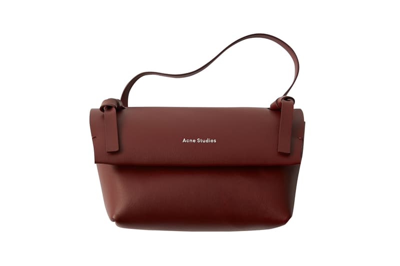 Acne Studios Mini Bag Maroon