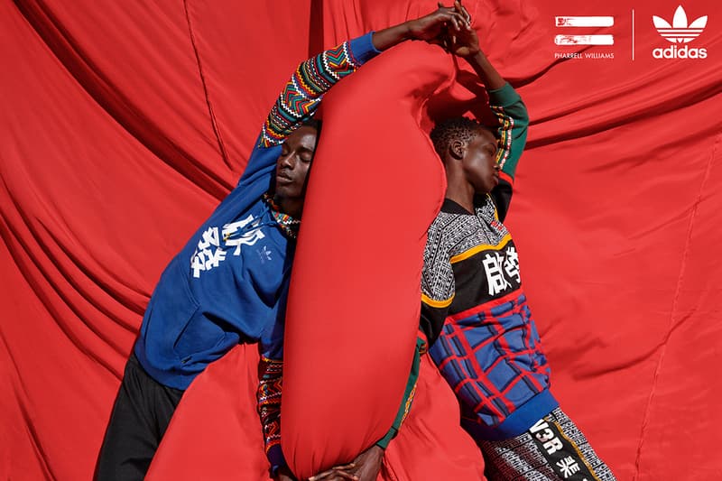 Pharrell Williams adidas Originals SOLARHU Fall Winter 2018 Apparel Footwear Hu NMD