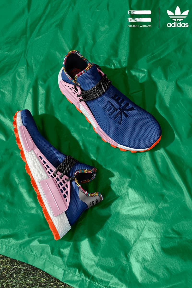 Pharrell Williams adidas Originals SOLARHU Fall Winter 2018 Apparel Footwear Hu NMD