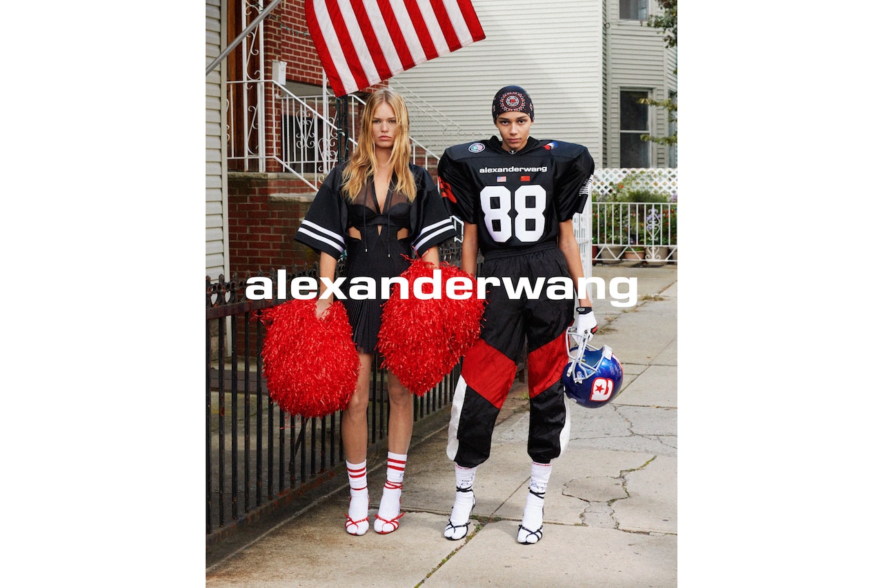 Alexander Wang "COLLECTION 1" Drop 1 Lookbook Binx Walton Anna Ewers Amerciana Range Fashion Fall Winter