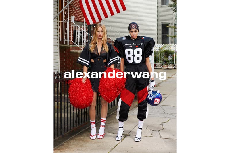 Alexander Wang "COLLECTION 1" Drop 1 Lookbook Binx Walton Anna Ewers Amerciana Range Fashion Fall Winter