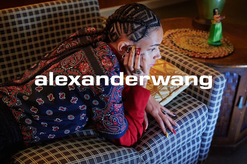 Alexander Wang "COLLECTION 1" Drop 1 Lookbook Binx Walton Anna Ewers Amerciana Range Fashion Fall Winter