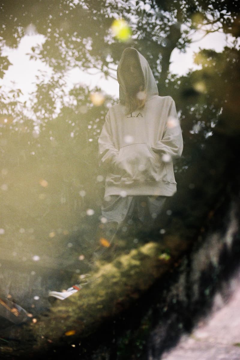 ALICE LAWRANCE XX Fall/Winter 2018 Collection A.L Embroidered Reverse-Weave Hoodie Cream