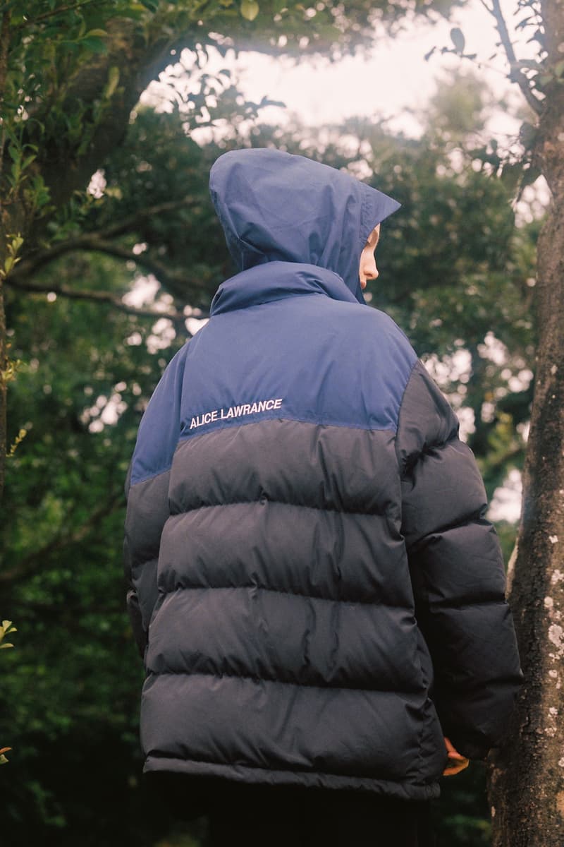 ALICE LAWRANCE XX Fall/Winter 2018 Collection ALIEN 310 Hooded Padding Jacket Black Blue