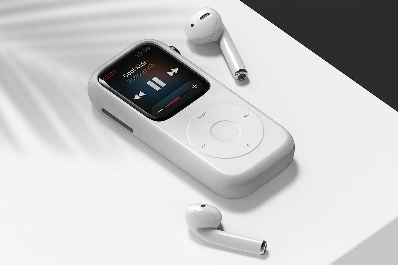 Apple Watch Series 4 iPod Case White