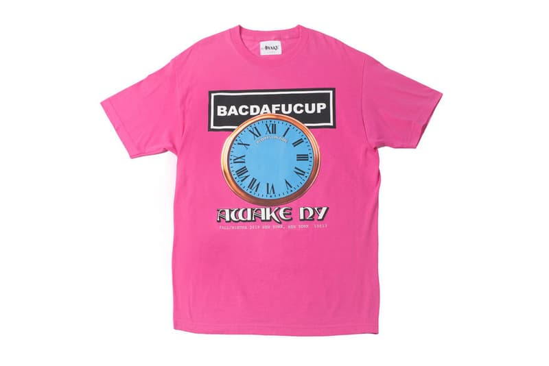 Awake NY BACDAFUCUP T-shirt Pink