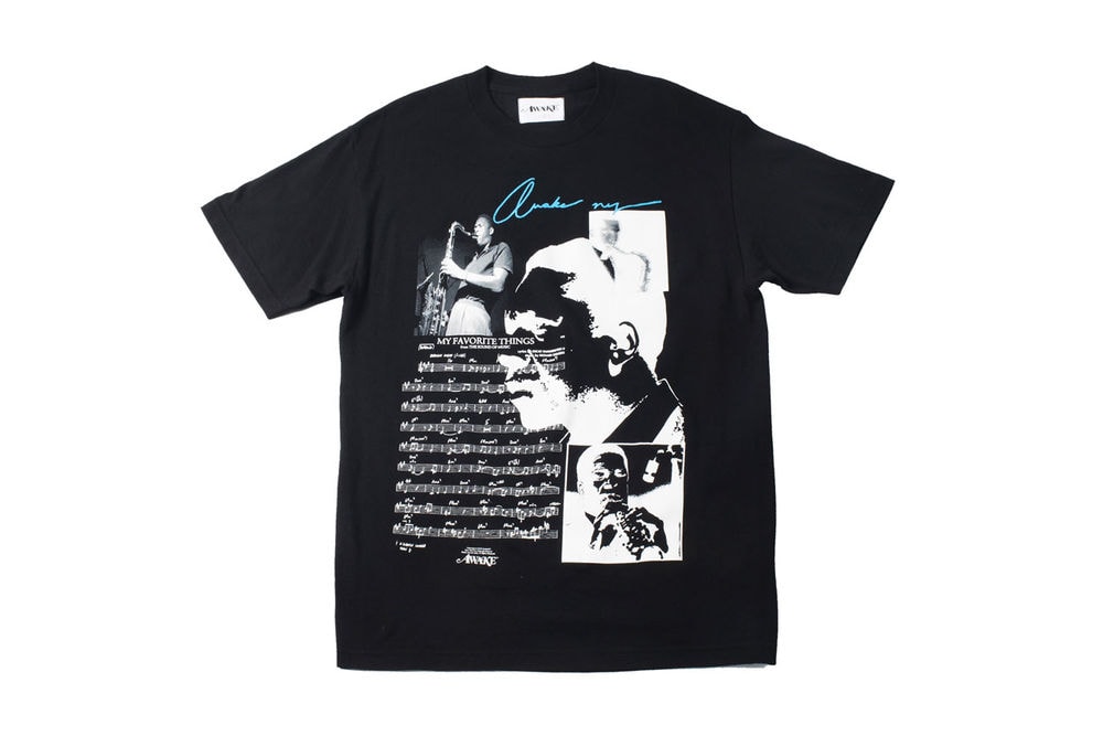 Awake NY John Coltrane T-shirt Black