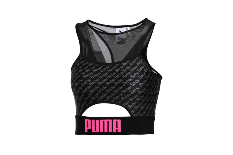 Barbie x PUMA Suede 50 Collaboration Collection Sports Bra Black