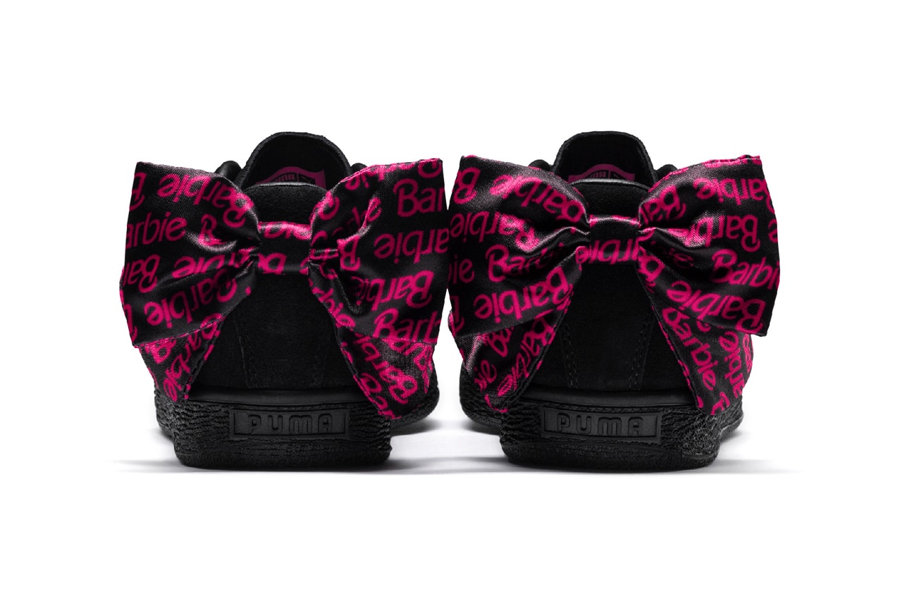 Barbie x PUMA Suede 50 Collaboration Collection Sneaker Black Pink