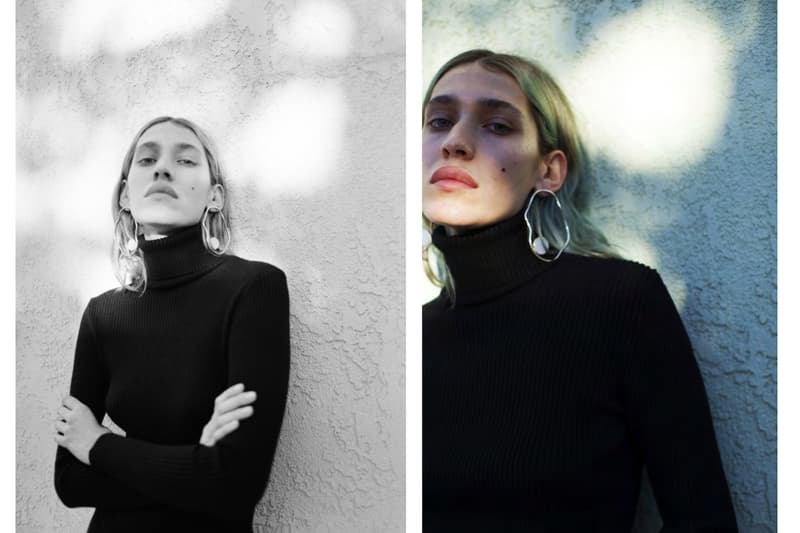 Bing Bang Atelier Minimal Jewelry Lookbook Accessories Silver Earring Necklace