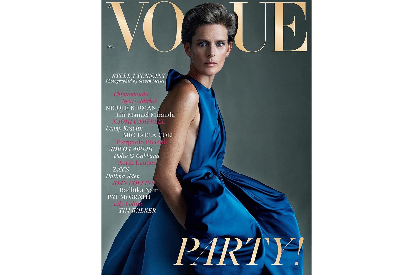 Edward Enninful 1 Year at British Vogue Cover Fashion Editorial Adut Akech Stella Tennant Saffron Vadher Primrose Archer