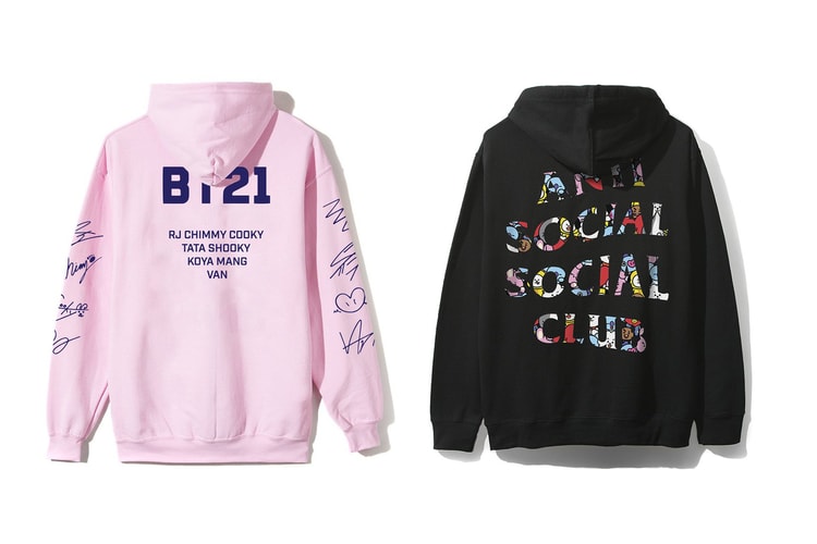 Take a First Look at Pieces From BT21 x Anti Social Social Club's Collaboration