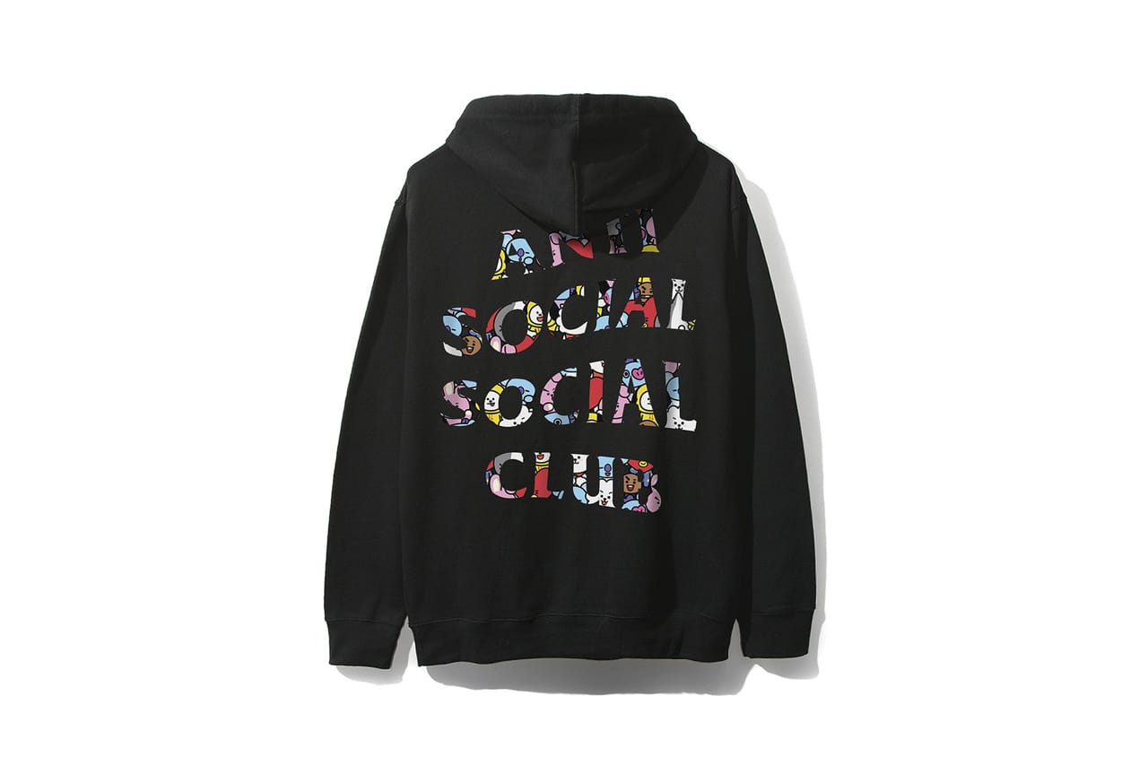 Anti Social Social Club Oh That Club Hoodie Gold