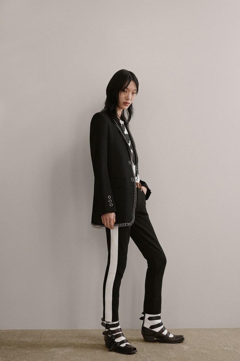 Burberry Riccardo Tisci Pre-Fall 2019 Collection Blazer Pants Black