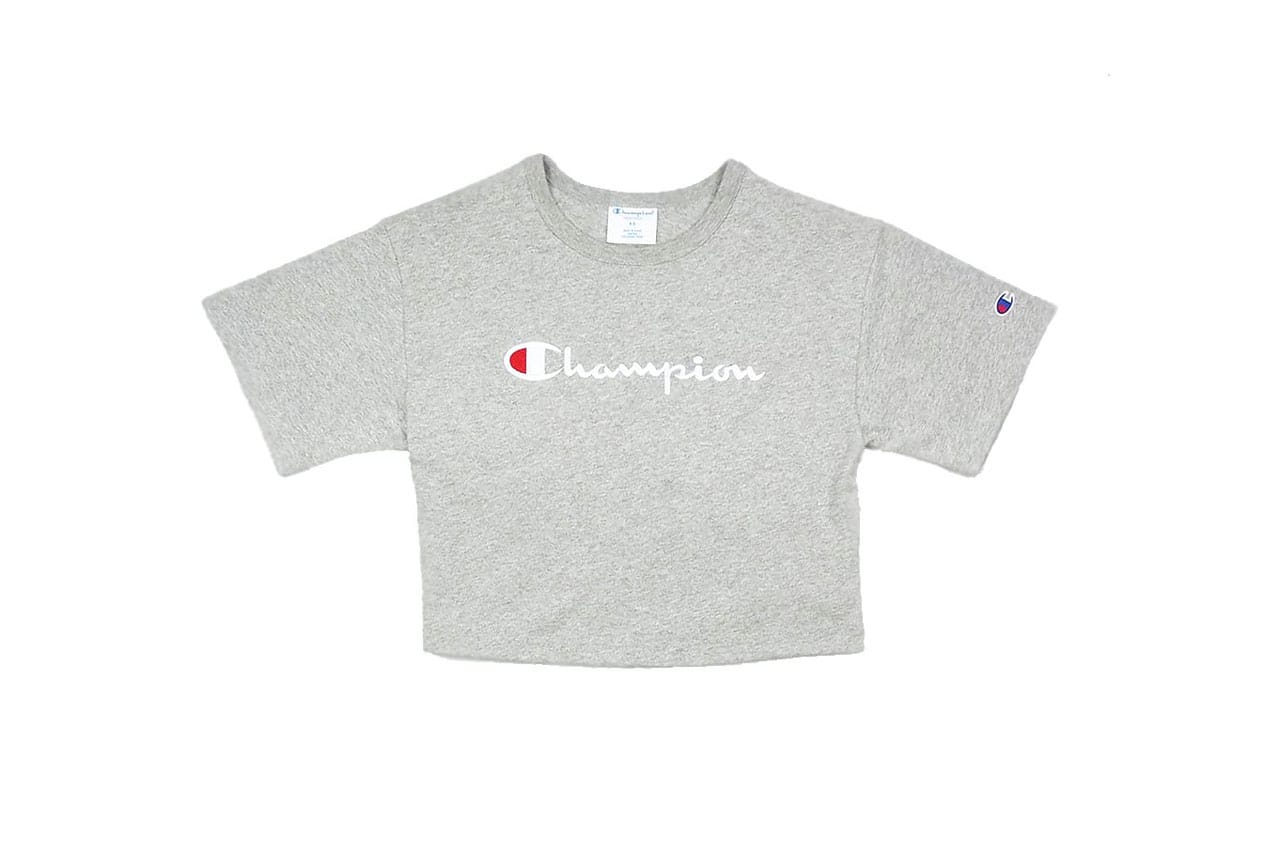 cropped champion tee