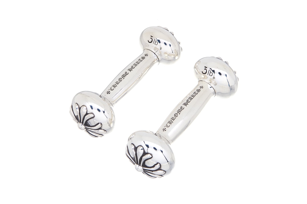 Chrome Hearts Holiday 2018 Collection Dumbbells Silver