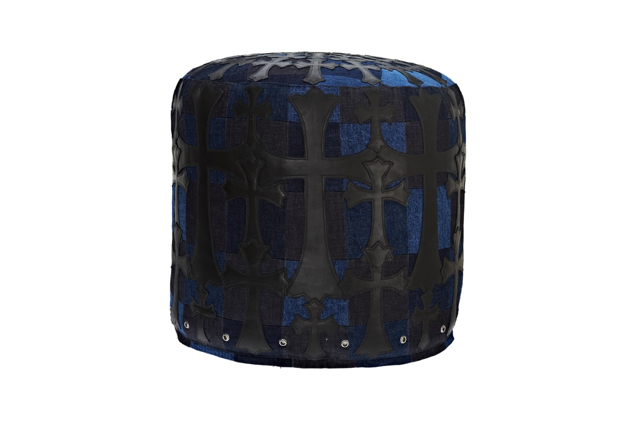 Chrome Hearts Holiday 2018 Collection Home Tuft Pillow Blue