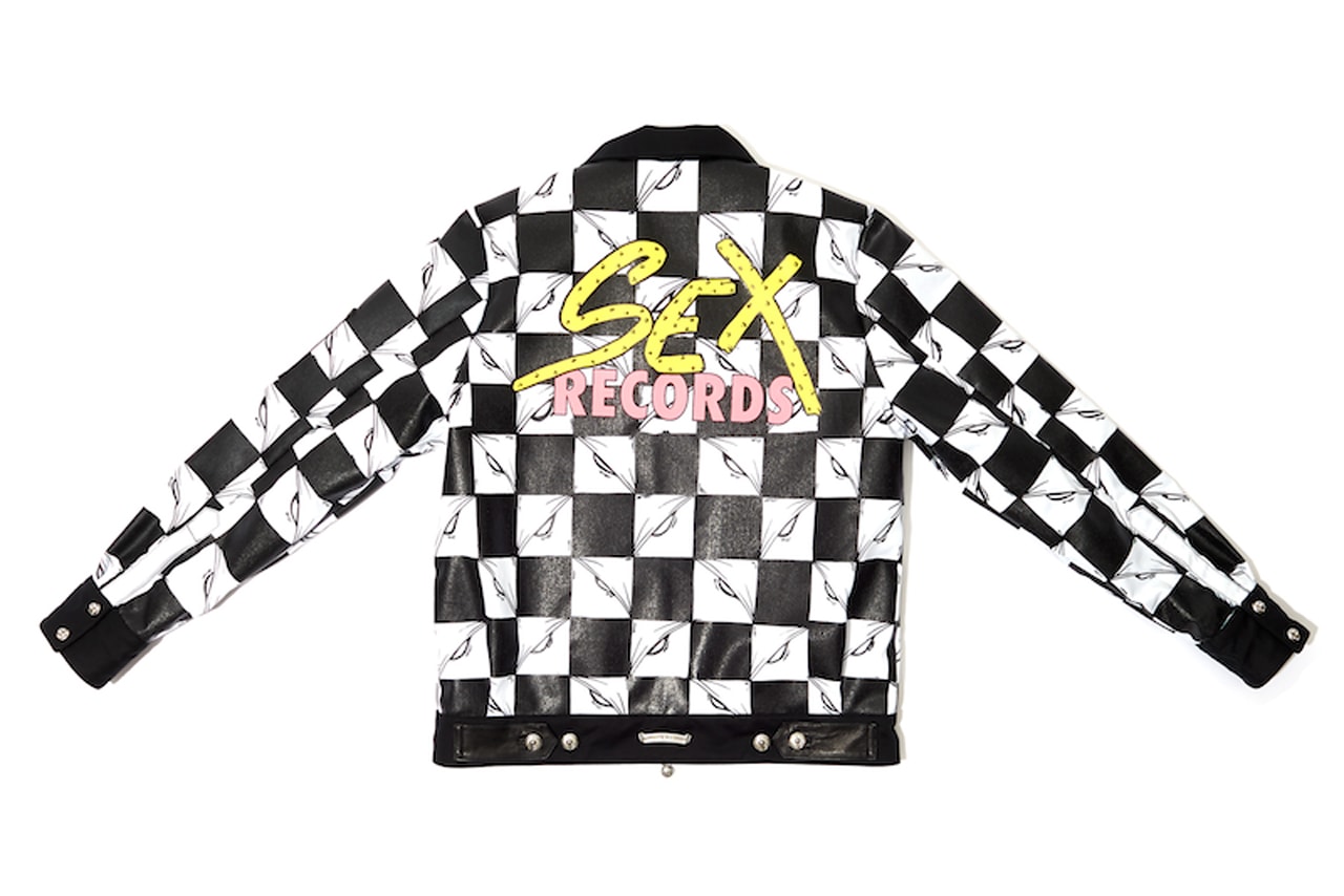 Chrome Hearts Holiday 2018 Collection Sex Records Chomper Jacket White Black