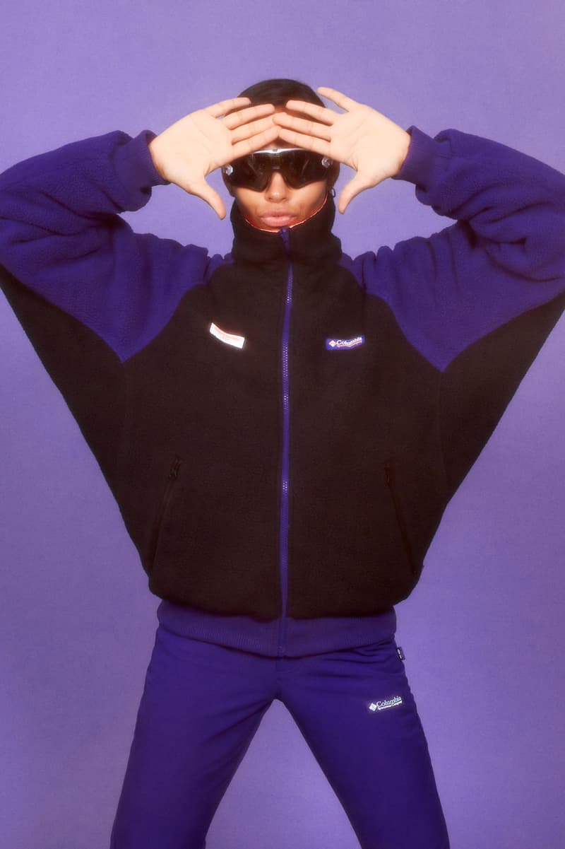 Columbia x Opening Ceremony Fall Winter 2018 Collection Jacket Pants Purple