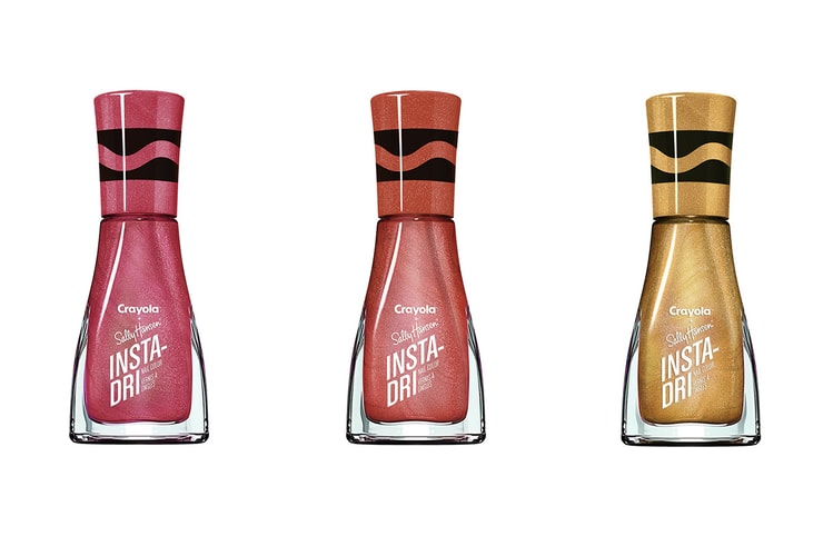 Sally Hansen & Crayola Just Dropped the Glittery Nail Polish You Need