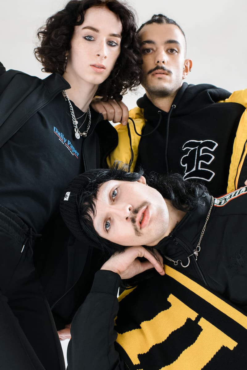 Daily Paper Fall/Winter 2018 Lookbook "Unity" Theme Shoot London Youth Fashion Outerwear Individuality