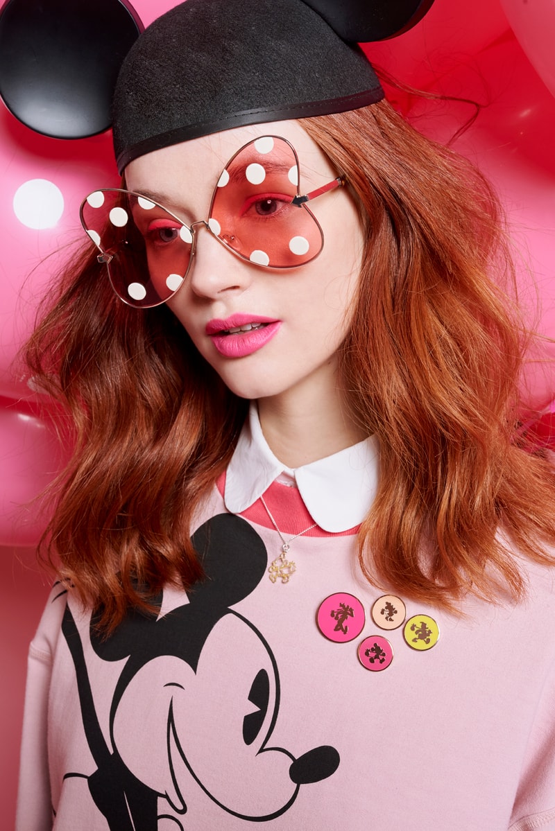 Disney x Karen Walker Mickey Mouse Collaboration Anniversary Minnie Mouse Capsule Collection Eyewear Apparel Cartoon Character