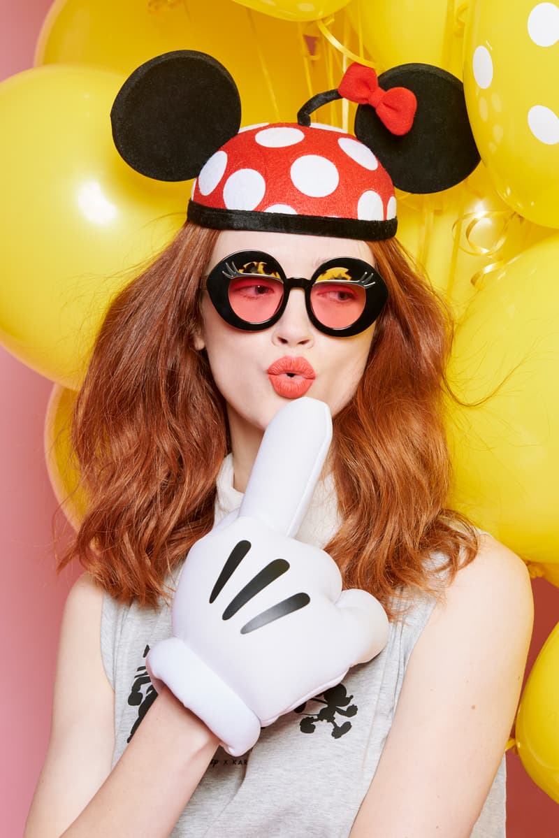 Disney x Karen Walker Mickey Mouse Collaboration Anniversary Minnie Mouse Capsule Collection Eyewear Apparel Cartoon Character