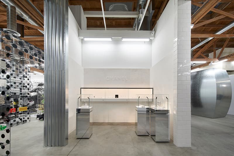 Inside Look at Dover Street Market Los Angeles Installation New Store Opening DSM LA Off-White Comme des Garcons Palace Stussy Maison Margiela Play 