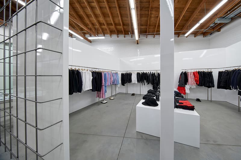 Inside Look at Dover Street Market Los Angeles Installation New Store Opening DSM LA Off-White Comme des Garcons Palace Stussy Maison Margiela Play 