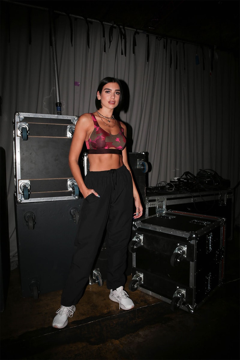 Dua Lipa adidas Statement Collection Performance 