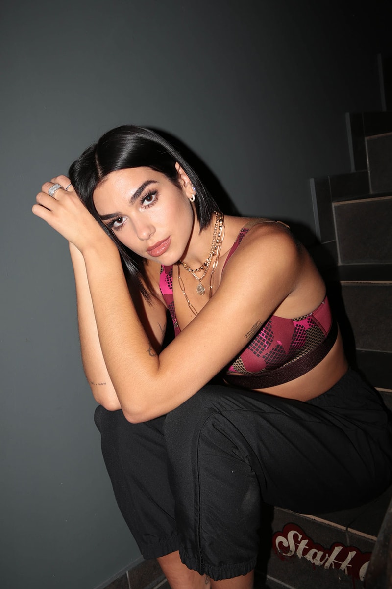 Dua Lipa adidas Statement Collection Performance 