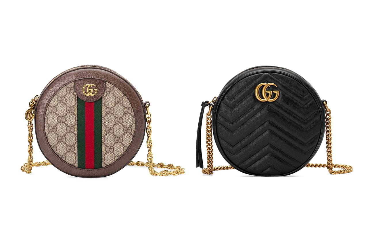 gucci round bag red