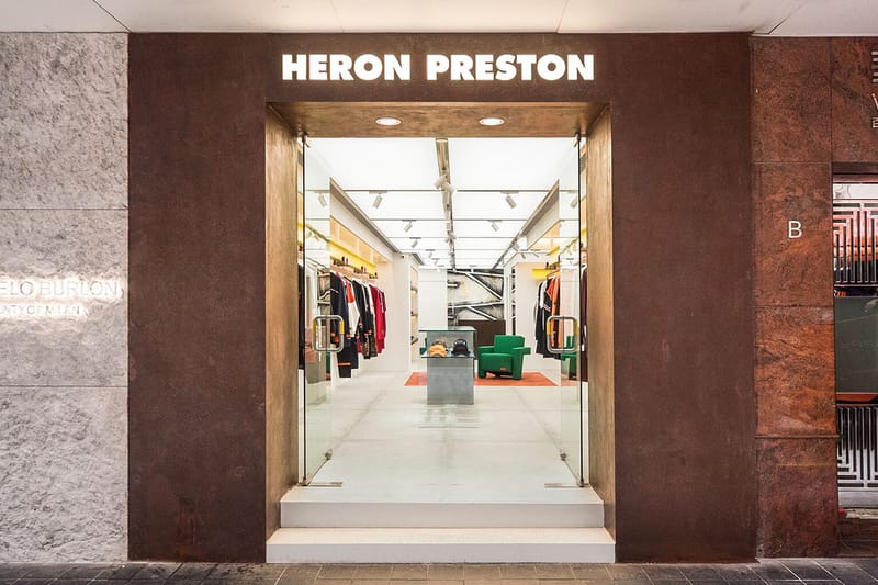 Take a Look Inside Heron Preston's New Flagship Store