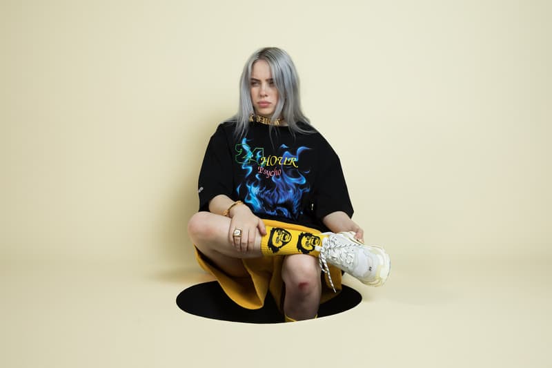 Billie Eilish Shirt Black Balenciaga Triple-S White