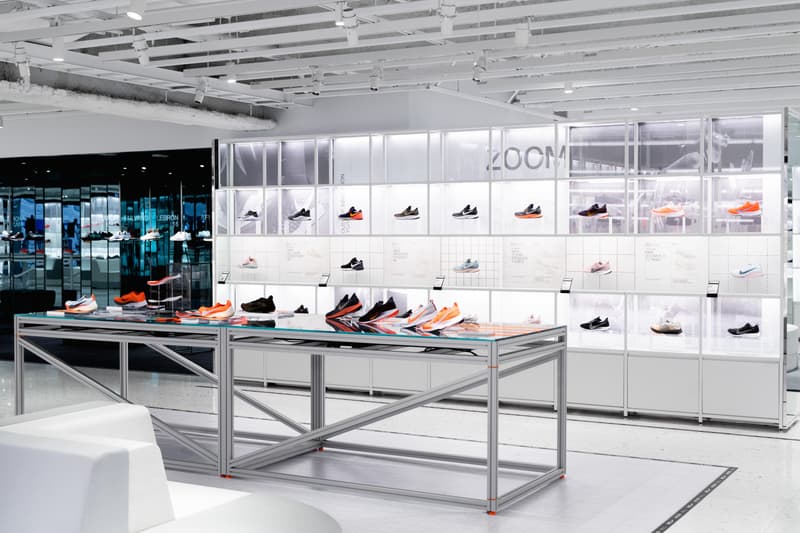 Nike House of Innovation 000 in New York City Store Sneaker Lab Expert Zone Sneakers Sportswear